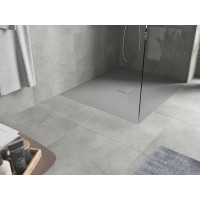 Sprchová SMC vanička MEXEN HUGO 100x110 cm - šedá, 42611011