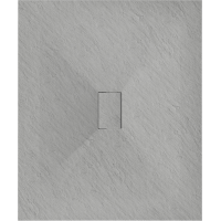Sprchová SMC vanička MEXEN HUGO 100x130 cm - šedá, 42611013