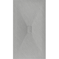 Sprchová SMC vanička MEXEN HUGO 100x180 cm - šedá, 42611018
