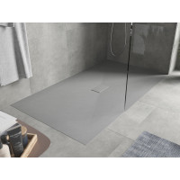 Sprchová SMC vanička MEXEN HUGO 100x170 cm - šedá, 42611017