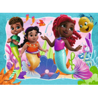 RAVENSBURGER Puzzle Ariel 4v1 (12, 16, 20, 24 dielikov)