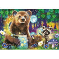 RAVENSBURGER Puzzle Kamaráti z kúzelného lesa 2x24 dielikov