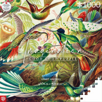GOOD LOOT Puzzle Imagination: Ernst Haeckel - Kolibríky 1000 dielikov