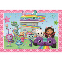 RAVENSBURGER Puzzle Gábinin kúzelný domček 2x24 dielikov