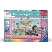 RAVENSBURGER Puzzle Gábinin kúzelný domček 2x24 dielikov
