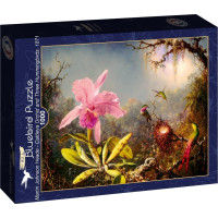 BLUEBIRD Puzzle Katleja a tri kolibríky 1000 dielikov