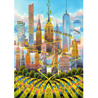 GOOD LOOT Puzzle Imigination: Tytus Brzozowski - New York 1000 dielikov