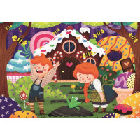 RAVENSBURGER Puzzle Kúzelný svet rozprávok 2x12 dielikov