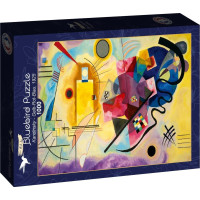 BLUEBIRD Puzzle Žltá, červená, modrá 1000 dielikov