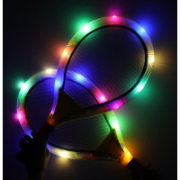 KIK Veľké LED rakety na plážový tenis, bedminton