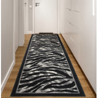 Behúň TAPIS Tiger - šedý/čierny