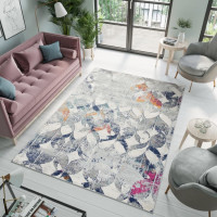 Moderné kusový koberec DENVER - KVETY