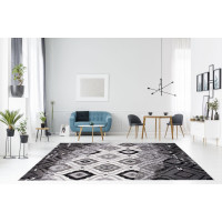 Moderný kusový koberec MATRA antracitový H109B