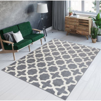 Kusový koberec Maroko - 887 - sivý