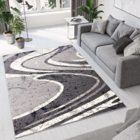 Kusový koberec TAPIS Dunes - tmavo šedý