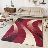 Kusový koberec TAPIS Waves - červený