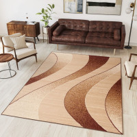 Kusový koberec TAPIS Waves - svetlo béžový