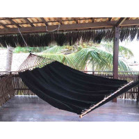 Závesná hojdacia sieť ULTIMATE XXL 200x150 cm - grafitová