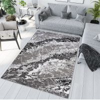 Kusový koberec MAYA Marble - šedý