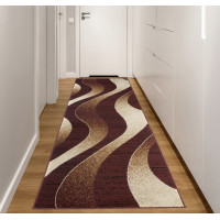 Behúň TAPIS Waves - hnedý