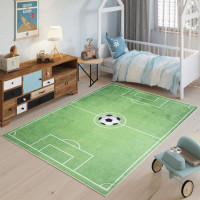 Detský koberec EMMA - Futbalové ihrisko