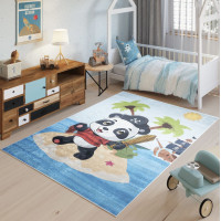 Detský koberček EMMA - Panda pirát
