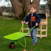 Bigjigs Toys Záhradné koliesko zelené