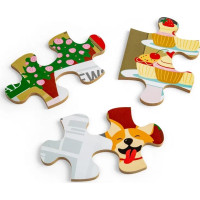 Bigjigs Toys Drevené podlahové puzzle Londýn