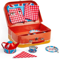 Bigjigs Toys Čajová sada v kufríku Londýn