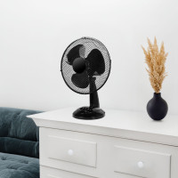 Stolný ventilátor FRIO - čierny