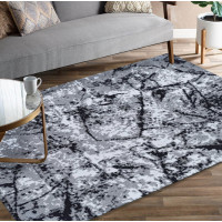 Kusový koberec HASTE Wood - šedý