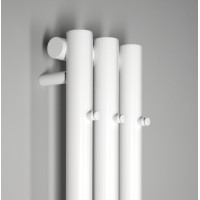 Sapho PILON vykurovacie teleso 196x1800mm, s tromi háčikmi pre uterák, biela mat IZ127T