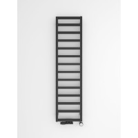 Sapho GIANLUCA vykurovacie teleso 400x1590mm, čierna mat GL159B