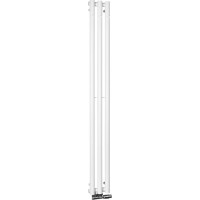 Sapho PILON vykurovacie teleso 196x1800mm, s tromi háčikmi pre uterák, biela mat IZ127T