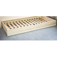 Detská domčeková posteľ z masívu borovice Bedhouse BELLO (so šuplíkom/s prístelkou) - 200x90 cm