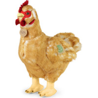 Rappa Plyšová sliepka stojaca 33 cm s vajcom ECO-FRIENDLY