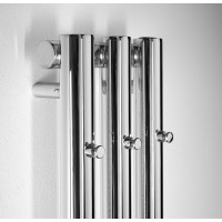 Sapho PILON vykurovacie teleso 196x1800mm, s tromi háčikmi pre uterák, chróm IZ126T