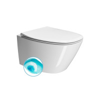 GSI MODO závesná WC misa, Swirlflush, 37x54cm, biela ExtraGlaze 841511