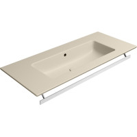 GSI PURA keramické umývadlo Slim 102x46cm, bez otvoru, creta mat 8886008
