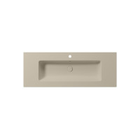GSI PURA keramické umývadlo Slim 122x46cm, creta mat 8887108