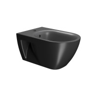GSI PURA ECO bidet závesný, 36x55cm, čierna mat 8867126