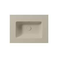 GSI PURA keramické umývadlo Slim 62x46cm, bez otvoru, creta mat 8884008