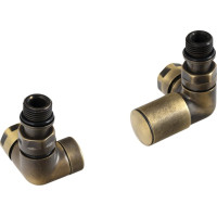Sapho CORNER SIMPLY pripojovacia sada ventilov triaxiálne, pravé prevedenie, bronz TM1248