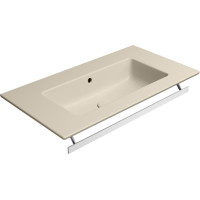 GSI PURA keramické umývadlo Slim 82x46cm, bez otvoru, creta mat 8885008