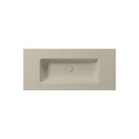 GSI PURA keramické umývadlo Slim 102x46cm, bez otvoru, creta mat 8886008