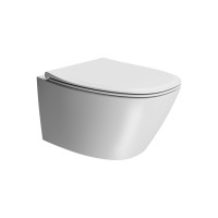 GSI MODO závesná WC misa, Swirlflush, 37x54cm, biela dual-mat 841509