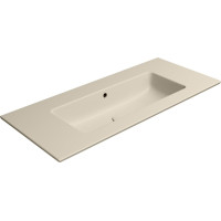 GSI PURA keramické umývadlo Slim 102x46cm, bez otvoru, creta mat 8886008