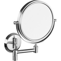 Sapho Kozmetické zrkadlo závesné, Ø 140mm, obojstranné, chróm XP012CH