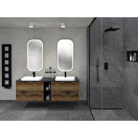 Sapho MANOR zrkadlo s LED osvetlením 50x100cm MN500