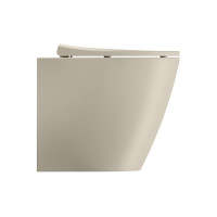 GSI MODO WC misa stojaca, Swirlflush, 37x52cm, spodný/zadný odpad, creta dual-mat 981008